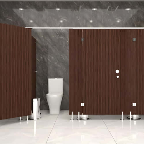 gambar gambar Compact-Toilet-Cubicle - Woodgrain 278 A Colorado Oak