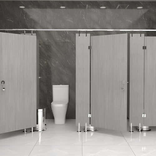 gambar gambar Compact-Toilet-Cubicle - Woodgrain 281 A Moderra Wood